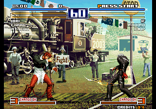 The King of Fighters 2003 (Arcade) screenshot: Good start.