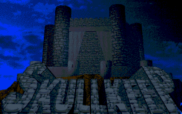 Dungeon Master II: Skullkeep (FM Towns) screenshot: Title screen