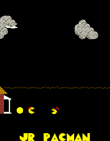 Jr. Pac-Man (Arcade) screenshot: Intro.