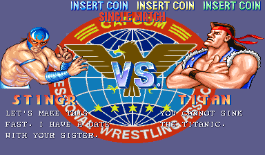 Saturday Night Slam Masters (Arcade) screenshot: Next Bout.