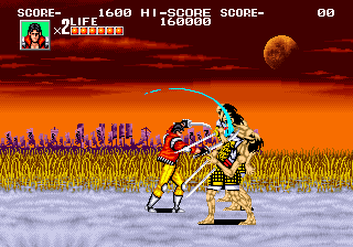 Sengoku (Arcade) screenshot: Slash