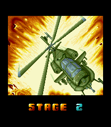 S.S. Mission (Arcade) screenshot: Stage 2.
