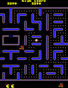 Jr. Pac-Man (Arcade) screenshot: Dead.