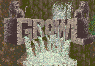 Growl (Arcade) screenshot: Title screen