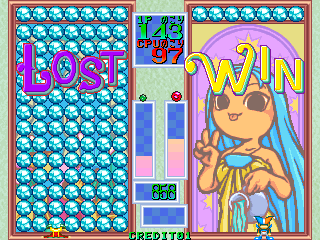 Screenshot of Magical Drop (Arcade, 1995) - MobyGames