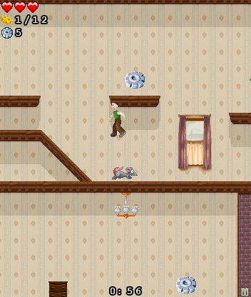 Screenshot of Wallace & Gromit Adventures (J2ME, 2009) - MobyGames