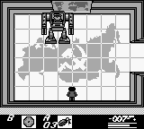 James Bond 007 (Game Boy) screenshot: Facing off against the evil General