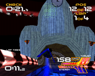 Screenshot of WipEout XL (PlayStation, 1996) - MobyGames