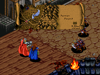 Wizard Fire (Arcade) screenshot: Progress information
