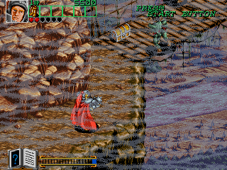 Wizard Fire (Arcade) screenshot: Underwater part of the stage