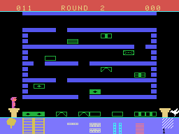 Linking Logic (ColecoVision) screenshot: Round 2