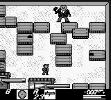 James Bond 007 (Game Boy) screenshot: This time it's personal, against the man of millinery