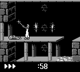 Prince of Persia (Game Boy) screenshot: Shiny