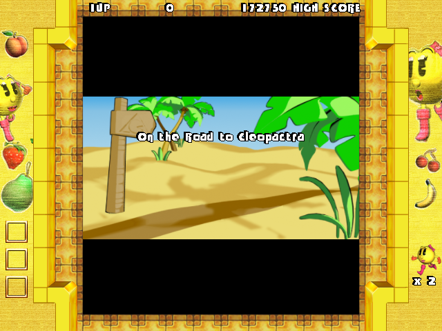 Ms. Pac-Man: Quest for the Golden Maze (Windows) screenshot: Opening cutscene
