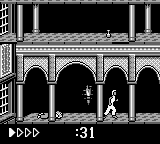 Prince of Persia (Game Boy) screenshot: Level 10