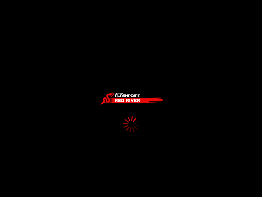Operation Flashpoint: Red River (Windows) screenshot: Title screen