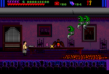 Screenshot of The Addams Family (TurboGrafx CD, 1991) - MobyGames