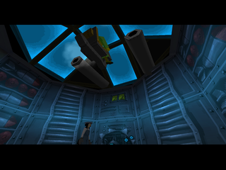 Disney's Atlantis: The Lost Empire (PlayStation) screenshot: Guns operational