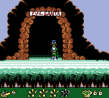 Gex 3: Deep Pocket Gecko (Game Boy Color) screenshot: Guess who lives here.