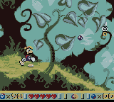 Rayman (Game Boy Color) screenshot: Ancient Forest