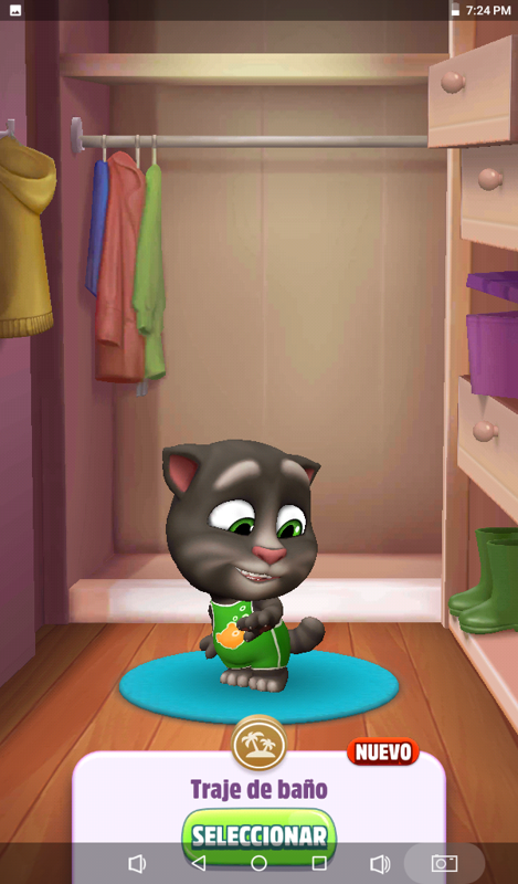 My Talking Tom 2 (Android) screenshot: You got swimsuit.