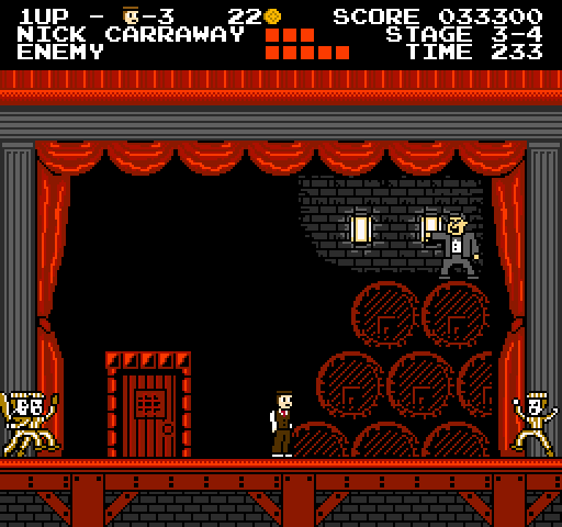 The Great Gatsby (Browser) screenshot: Third level boss