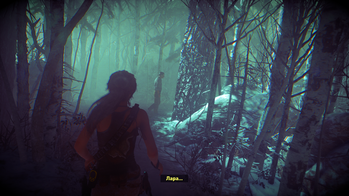 Rise of the Tomb Raider: Baba Yaga - The Temple of the Witch (Windows) screenshot: Hallucinations continue