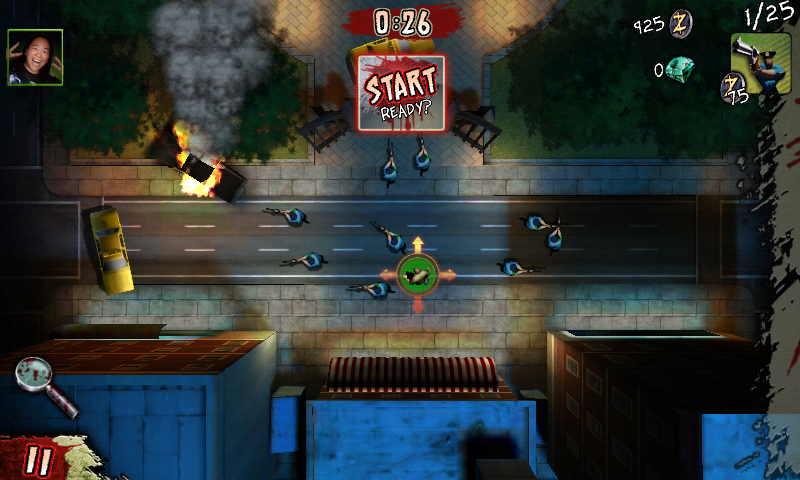 Infected: Infect the World (Android) screenshot: Starting out