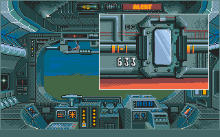 Project Neptune (Amiga) screenshot: Exiting the craft.