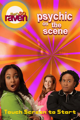 That's So Raven: Psychic on the Scene (Nintendo DS) screenshot: Title screen.