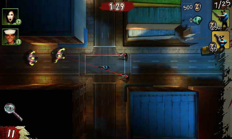 Infected: Infect the World (Android) screenshot: Sniper units