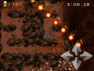 The Inferno (Android) screenshot: It's hot in hell