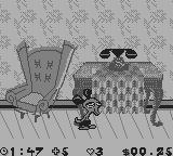 The Ren & Stimpy Show: Veediots! (Game Boy) screenshot: The phone is ringing
