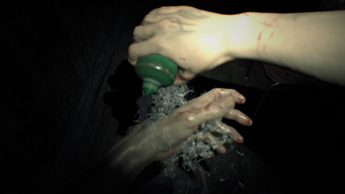 Resident Evil 7: Biohazard (Windows) screenshot: Healing