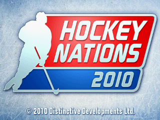 Hockey Nations 2010 (Android) screenshot: Title screen