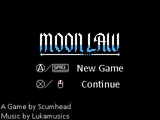 Moonlaw (Windows) screenshot: Title screen