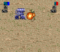 Vasteel (TurboGrafx CD) screenshot: No robots were hurt during the development of this game