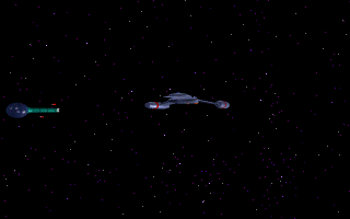Castaway: The Ordeal Begins (DOS) screenshot: Space Cutscene #1