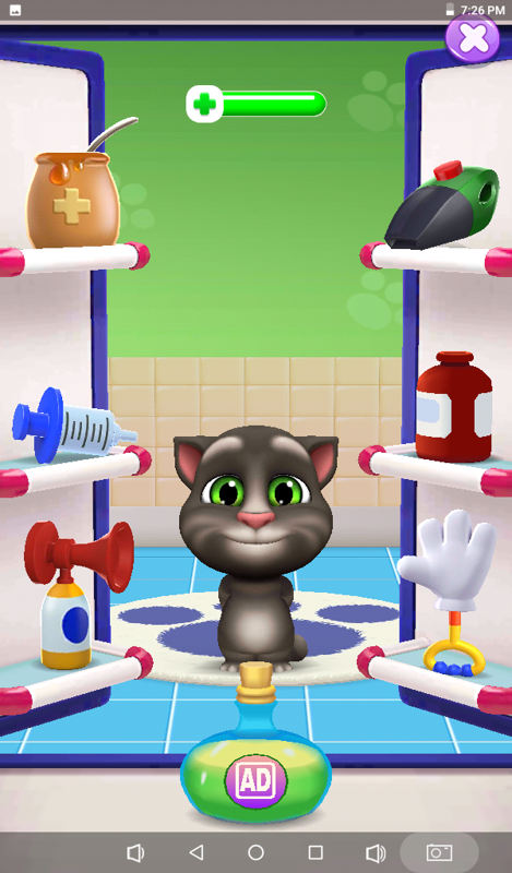 Screenshot of My Talking Tom 2 (Android, 2018) - MobyGames