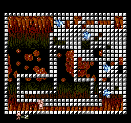Wit's (NES) screenshot: This opponent can multiply himself.