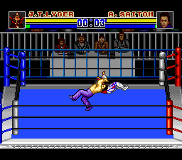 Shin Nihon Pro-Wrestling '94: Battlefield in Tokyo Dome (TurboGrafx CD) screenshot: Dramatic episode...