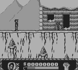 Cliffhanger (Game Boy) screenshot: First stage