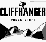 Cliffhanger (Game Boy) screenshot: Title Screen