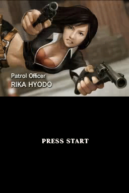 Tokyo Beat Down (Nintendo DS) screenshot: Rika Hyodo.
