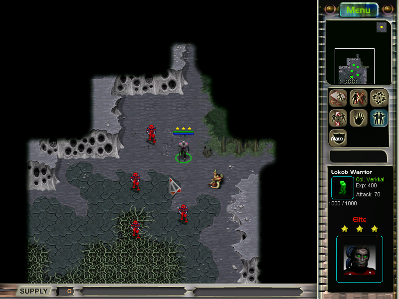 I of the Enemy (Windows) screenshot: First mission starts.