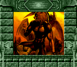 Altered Beast (TurboGrafx CD) screenshot: The titular beast. Look nice in the frame