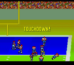 John Madden Duo CD Football (TurboGrafx CD) screenshot: Touchdown!!..