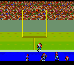 John Madden Duo CD Football (TurboGrafx CD) screenshot: And the field goal is good, too