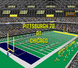 John Madden Duo CD Football (TurboGrafx CD) screenshot: You can also choose to play in a dome...