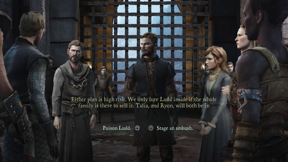 Game of Thrones: Season Finale - The Ice Dragon (PlayStation 4) screenshot: Plan of attack